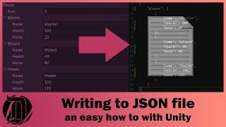 Writing to a JSON file - an easy how to with Unity