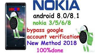 How To Bypass Google Account Nokia 3 | 5 | 6 | 8 Android 7.0 | 7.1.1 | New Method 2018