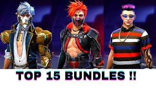 TOP 15 BEST BUNDLES IN FREEFIRE STORE 