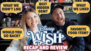 Disney Wish Cruise: Full Recap & Honest Review! // Answering YOUR Questions