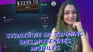 18 STRATÉGIE DE TRADING DES MOYENNES MOBILES   €2500 DE PROFIT EN QUELQUES MINUTES