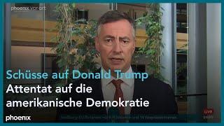 phoenix tagesgespräch mit David McAllister u.a. zum Attentat auf Donald Trump am 16.07.24