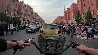 vlog66 Tour rues de Marrakech Ahbass, Massira doha أجيو تسركلو معايا فمراكش