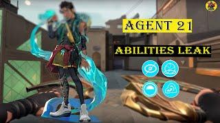 AGENT 21 ABILITIES LEAKED (Valorant) - AG71