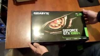 Gigabyte GeForce GTX 1080 Ti Turbo 11g unboxing