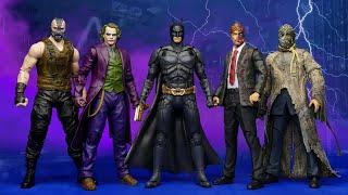 McFarlane Toys DC Multiverse  Dark Knight Trilogy MEGA Review