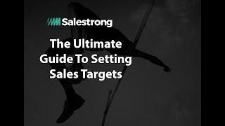 The Ultimate Guide To Setting Sales Targets