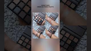 swatches VISEART SIRENEUSE ETENDU#palette #viseart #swatches #shorts #makeup #eyeshadow #viralvideo