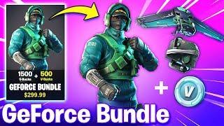 HOW TO GET GeForce REFLEX BUNDLE! - NEW REFLEX SKIN (Fortnite Battle Royale)