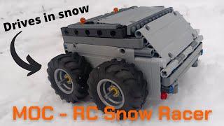 LEGO Snow Racer MOC | +Instructions