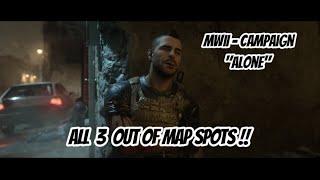 How You Can Go OUT OF MAP In The MWII Mission "Alone" - All 3 Known Spots! #cod #mwii #glitch