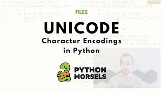 Unicode in Python