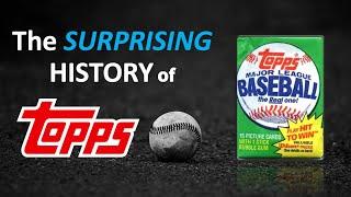 The Surprising History of Topps Baseball Cards - A Tribute to my childhood hobby