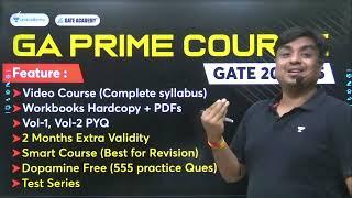 1 Stop course | Sonal Sir #ga1111 #gate_academy