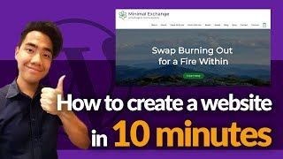 How to make a WordPress website in just 10 minutes