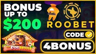 ROOBET PROMO CODE: "4BONUS" FREE $200 DAILY CASHBACK