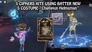 Batter new S costume "Champion Helmsman" gameplay - Identity V