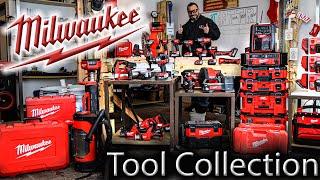 Contractor Shows Off His Insanely HUGE Milwaukee Tool Collection!