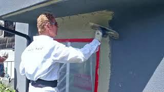 Stucco and paint the same day, Rapid Set Stucco patch
