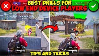 Close Range Drills For Low End Device PlayersHow To Play Good On Low End DeviceBgmi Tips And Trick