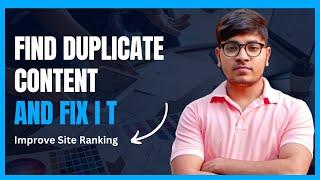 How to Find Duplicate Content on Website and Fix It ? | SEO Tutorial | SEO Tips