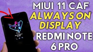 MIUI 11 Redmi Note 6 Pro | Always On Display | MIUI 11 Caf ROM | Pubg HD | Best MIUI 11 ROM