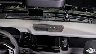 IAG I-Line Full Length Dash Mount Rail System 2021+ Ford Bronco