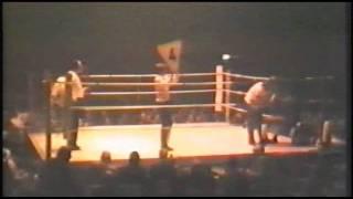 Boxing - Jack Sharp vs. Winston Davis, Light Middleweight contest 1982