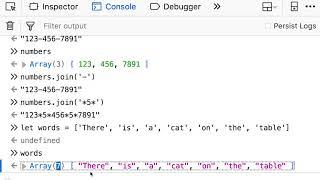 fff8-26 Using join to Create a String From an Array in JavaScript