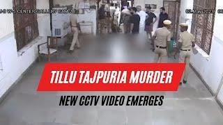 Tillu Tajpuria MURDER VIDEO: New CCTV footage shows cops were present when gangster was stabbed
