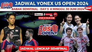 Jadwal Semifinal US Open Badminton 2024 Hari ini, day5 ~ Ben Sean vs Thailand ~ Koki vs China