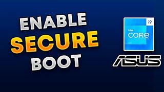 ️ How to Enable Secure Boot in 5 Minutes! | ASUS Motherboards (Intel)