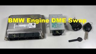 BMW M54 Engine DME EWS Master Key Tumbler  Swap Part 1