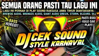 DJ CEK SOUND SEJUTA UMAT || BASS HOREG SEPANJANG MASA ‼️