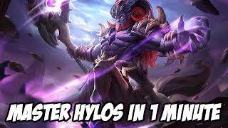 MASTER HYLOS IN LESS THAN 1 MINUTE