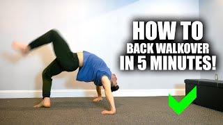 Learn Back Walkover In 5 Minutes