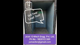 CAGE HOIST - GOODS LIFT - 3RD YEAR LOAD TEST - JOIST-O-MECH