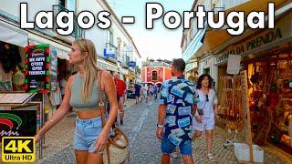 Beautiful town of Lagos, Portugal - Sept 2023 - 4k Virtual Walking Tour 