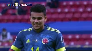 COLOMBIA 3-2 PERU PARTIDO COMPLETO COPA AMERICA 2021 HD