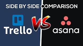 Trello Vs Asana | A Side By Side Comparison | Complete Review