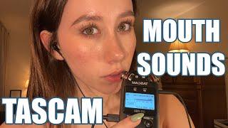 ASMR | Literally the Most Sensitive Tascam Mouth Sounds (Trying Mic Biting, Tongue Swirling, Etc.)