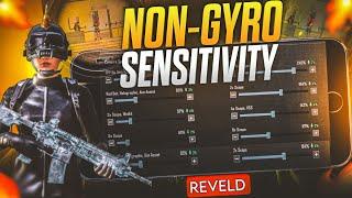 Sensitivity Settings Pubg Mobile No Gyro 2024 | Non Gyro Sensitivity For Android 2024 | PUBG/BGMI