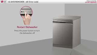 [LG Dishwashers] nE Error Code