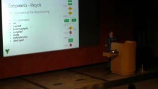 Vue.js: A simple and great choice - London VueJS #2, talk by Blake Newman