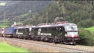 BAHNVERKEHR BRENNERBAHN BHF. FREIENFELD & MAULS SÜDLICH VON FREIENFELD SÜDTIROL 6.9.2017