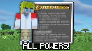 Every Members POWERS on the Origins SMP!