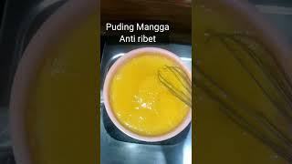 Resep Puding Mangga ||Puding mangga segar gak ribet#shorts #shortsvideo