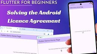 Part 6: Flutter Doctor Diagnosis and Solving The Android License Agreement Problem