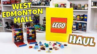 LEGO Haul from the West Edmonton Mall LEGO Store 