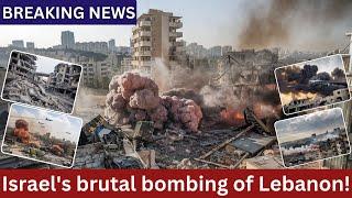 Heartbreaking Scenes of Israeli Bombing in Lebanon | M Focus News